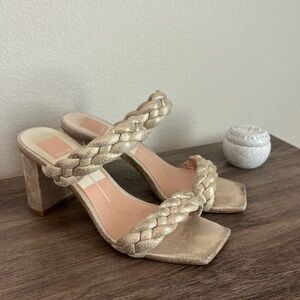 Gold Dolce Vita Heel